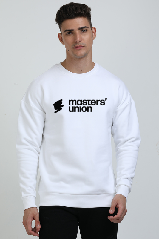 MU Heavyweight Oversized Sweatshirt White Unisex