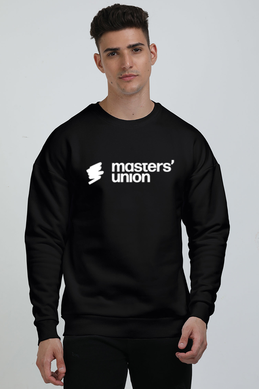 MU Heavyweight Oversized Sweatshirt Black Unisex